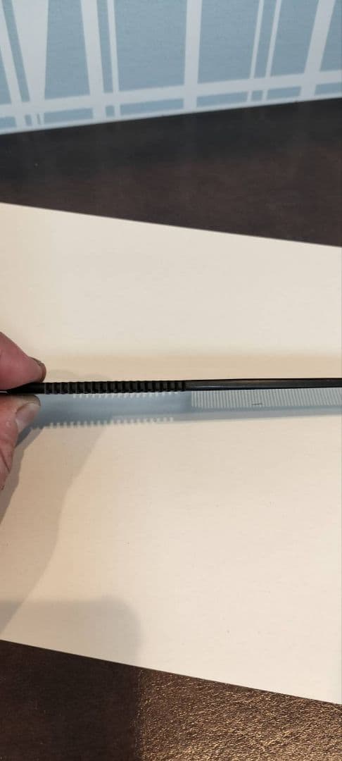 黒ベーク　誂　理容櫛