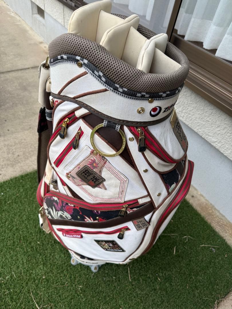 超希少 限定 琉球ゴルフ ジパングスタジオ キャディバッグ