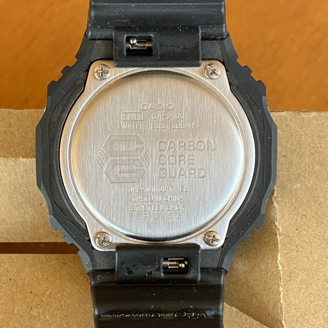 G-SHOCK GA-2100 ブラック/ブルー