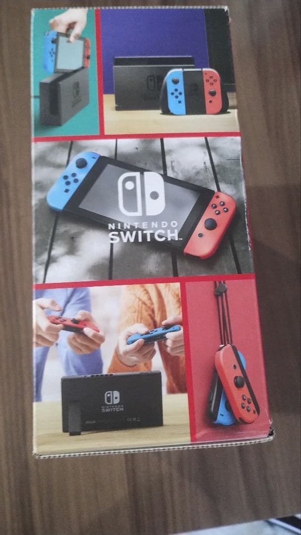 未開封　Nintendo Switch本体 青/赤 Joy-Con付き