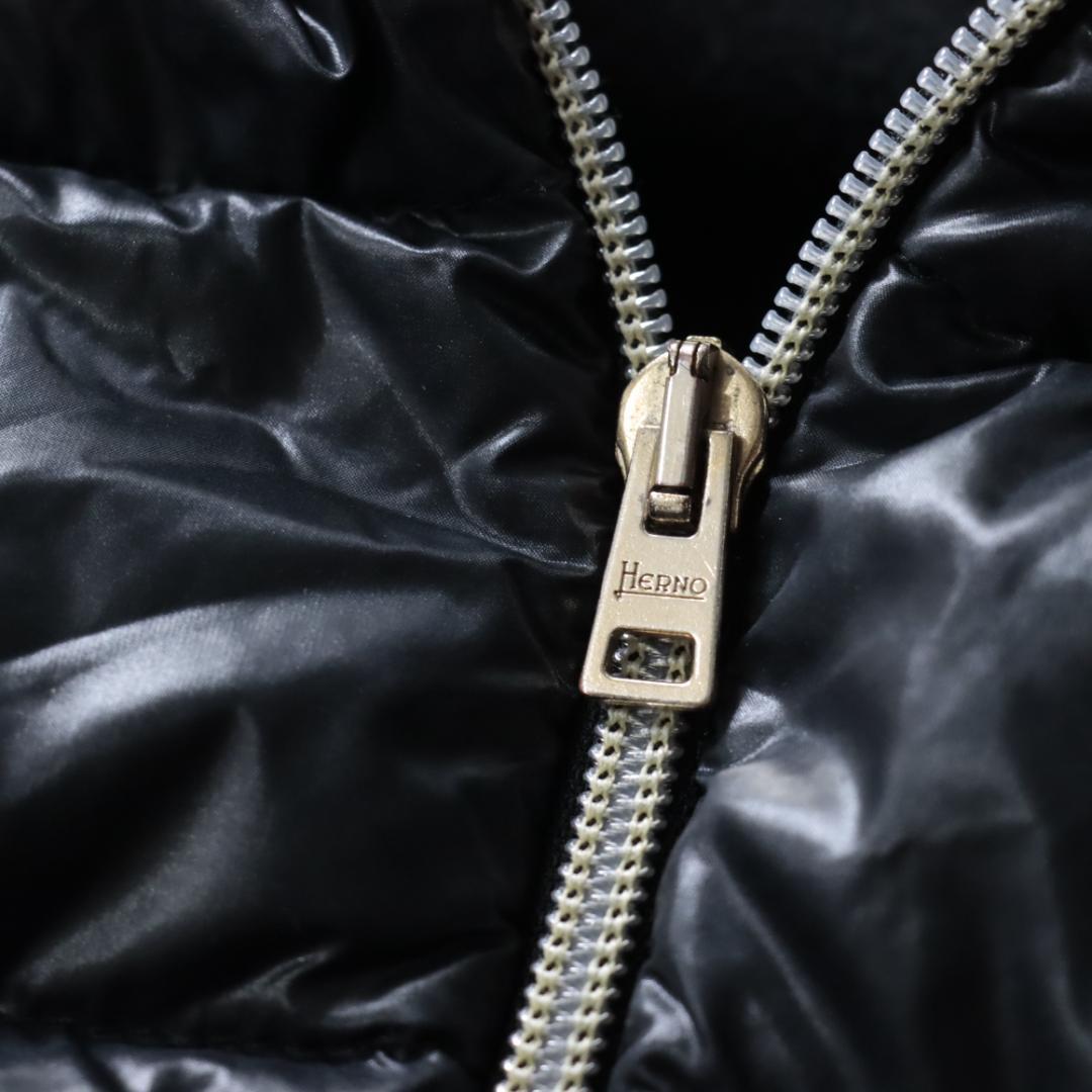 希少！ヘルノ HERNO　 ロングダウンジャケット　コート　44 異素材ミックス