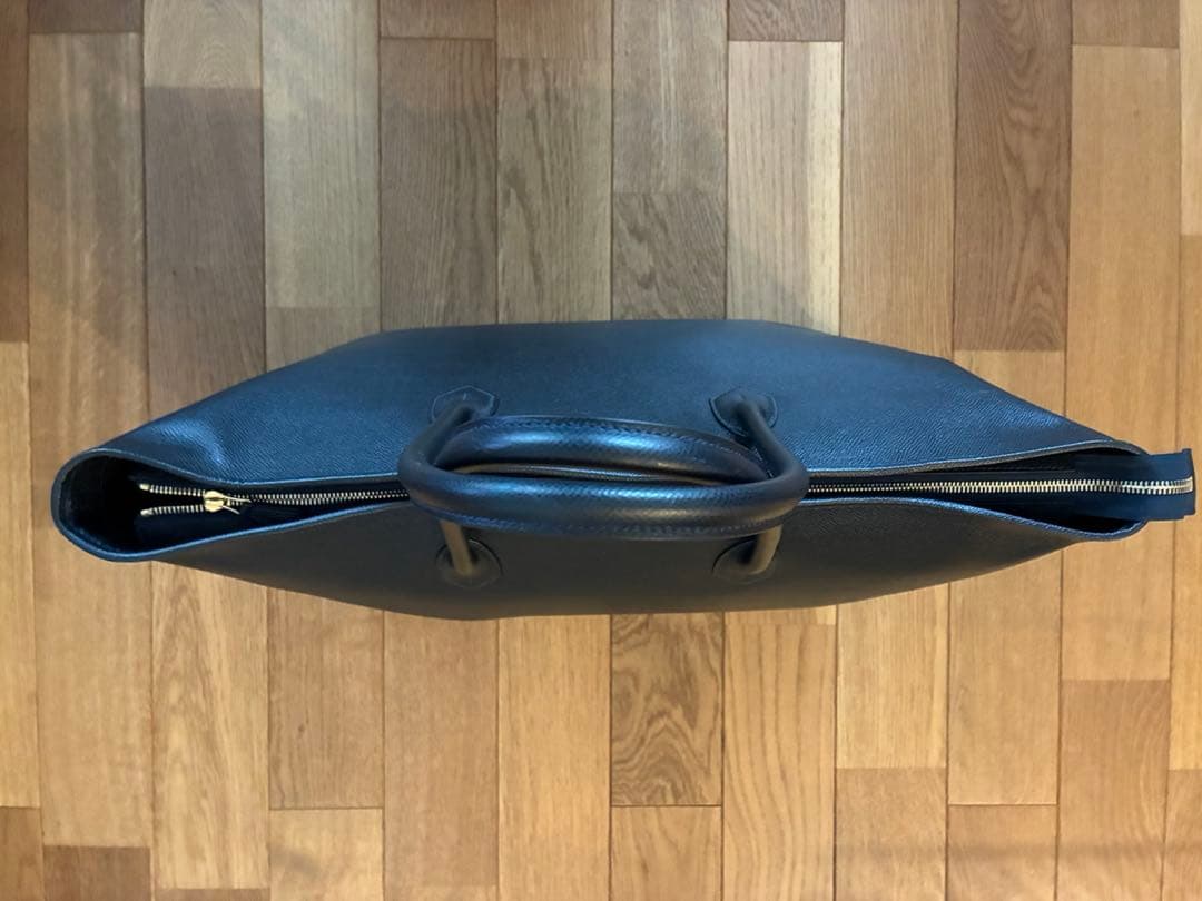 Cisei ＋h レザートートバッグ　ネイビー