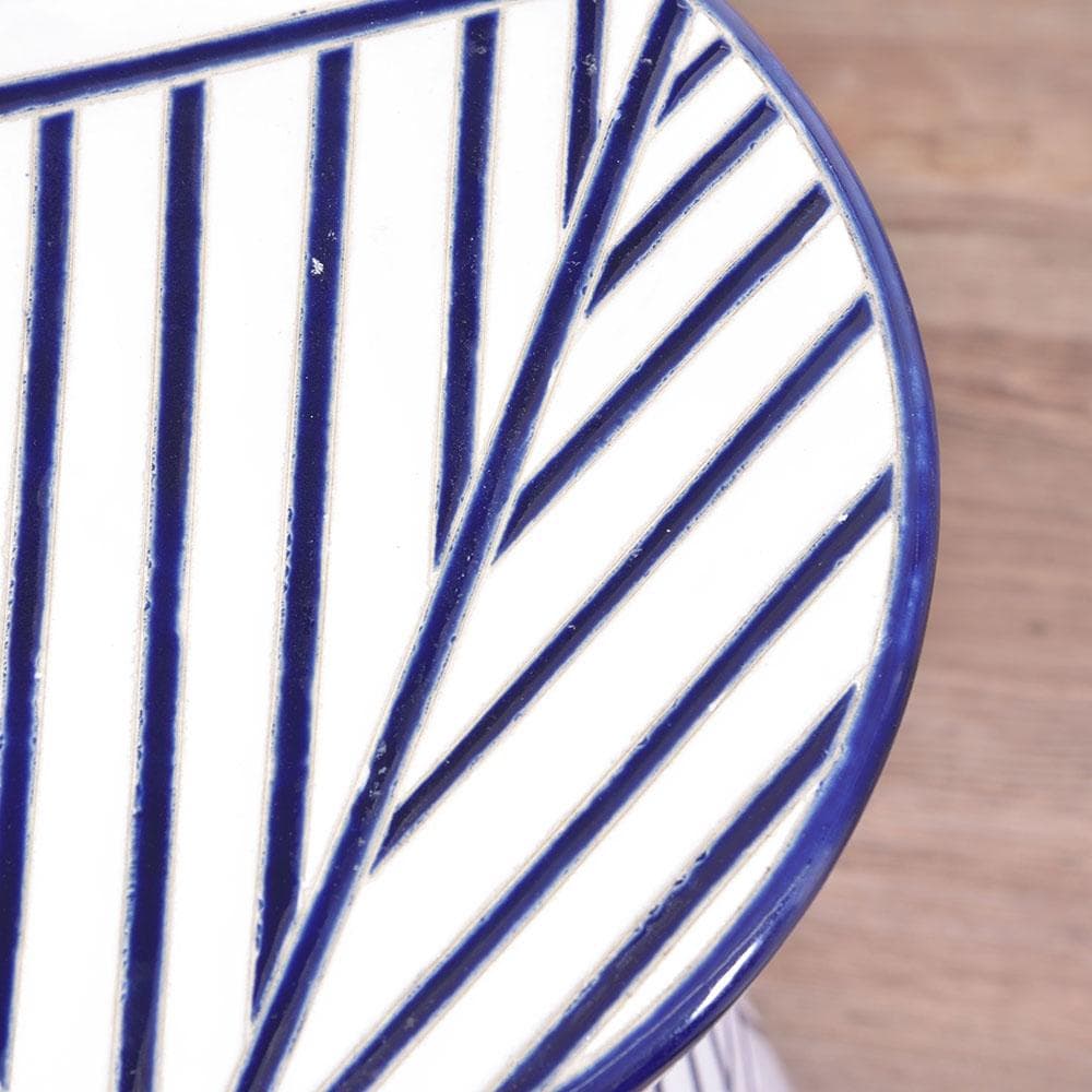 新品 送料込み スツール 椅子 陶器 花台 1台 H45cm