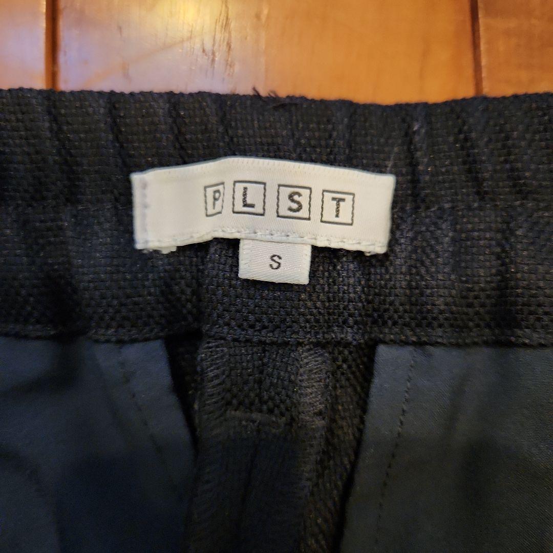 専用【プラステ】スーツ　ポリレーヨンストレッチ　ネイビー　S／S　美品