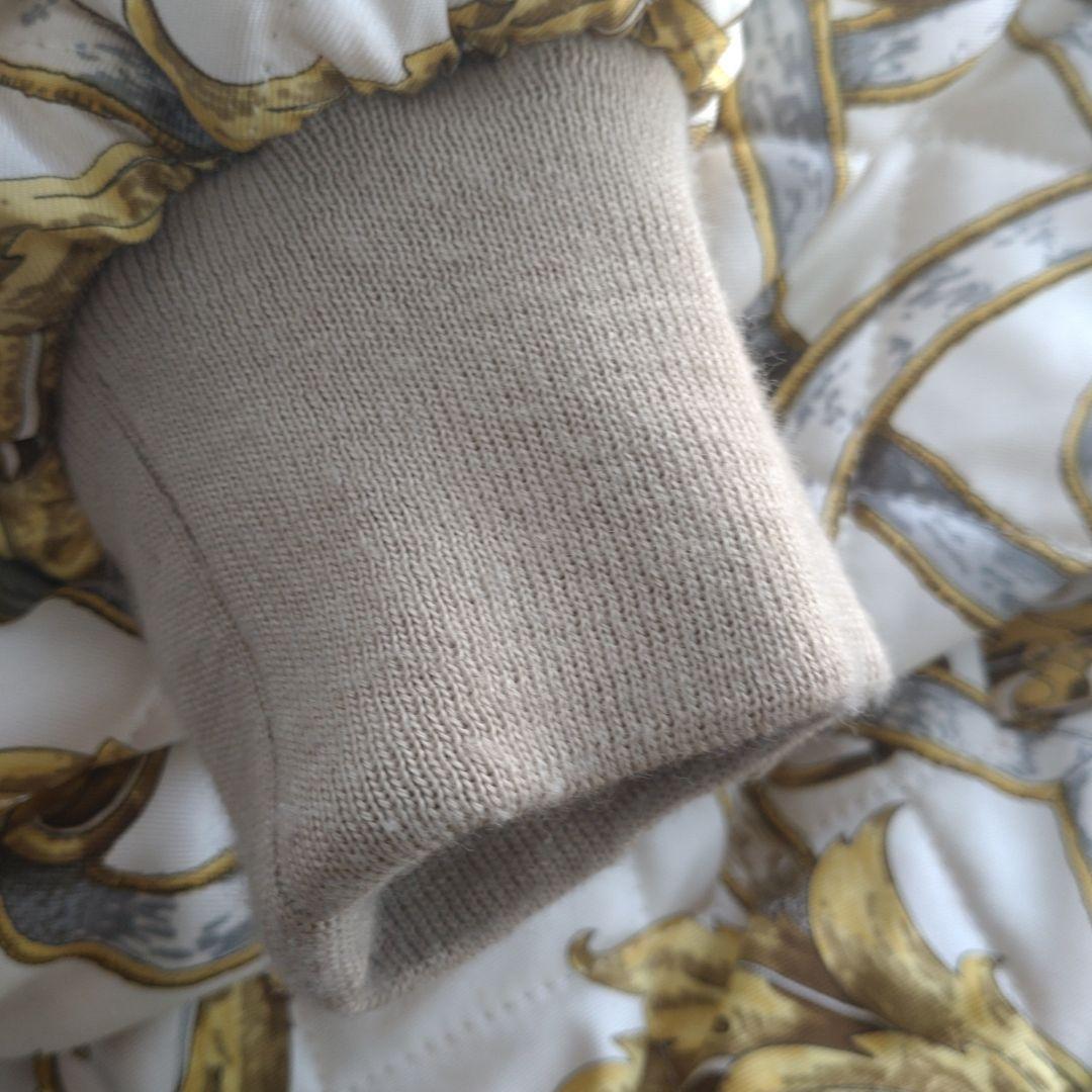 K*a様 HERMES リバーシブル ブルゾン シルク 中綿入り　48