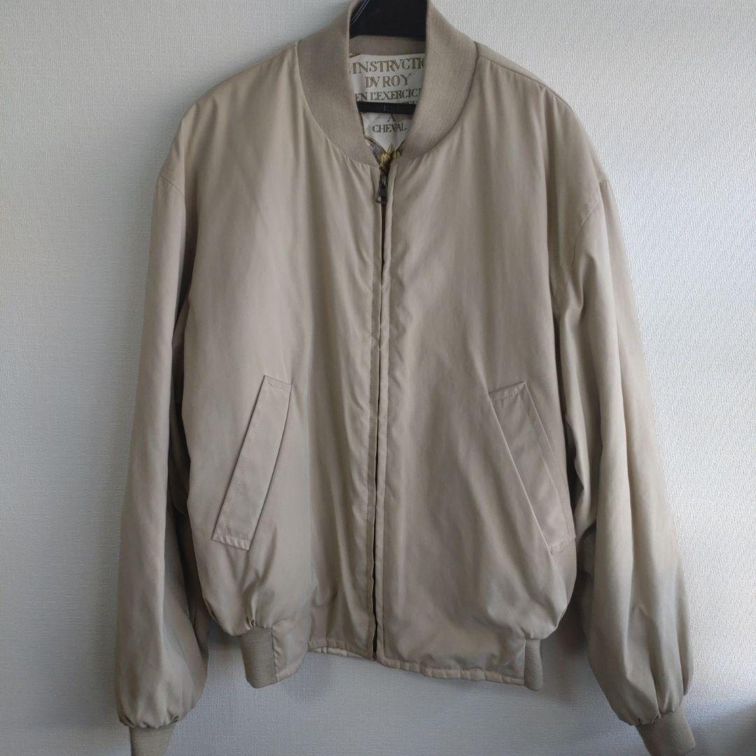 K*a様 HERMES リバーシブル ブルゾン シルク 中綿入り　48