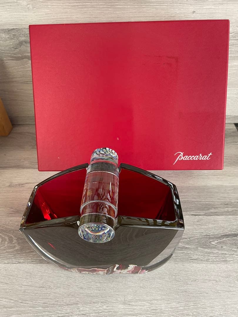 バカラ　オセアニア　レッドフラワーベース