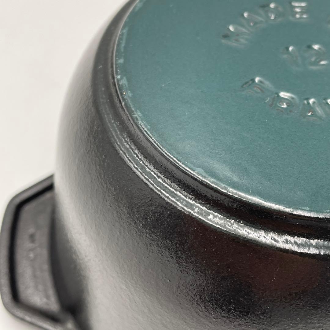 【美品】ストウブ ラ・ココット de GOHAN S 12cm ブラック