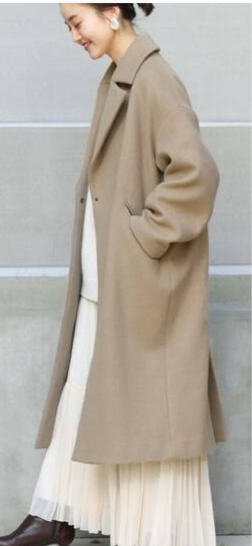 美品 IENA MANTECO オーバーチェスターコート