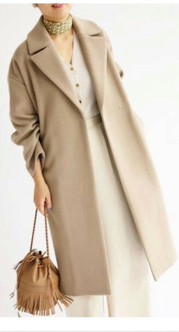 美品 IENA MANTECO オーバーチェスターコート