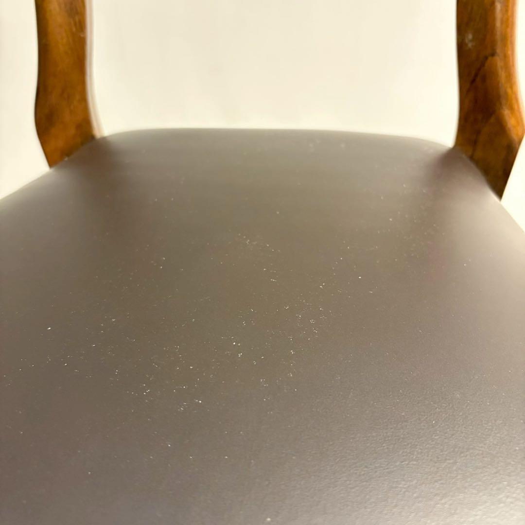 英国アンティークリプロダクト マホガニー バルーンバックチェア 椅子　1/4