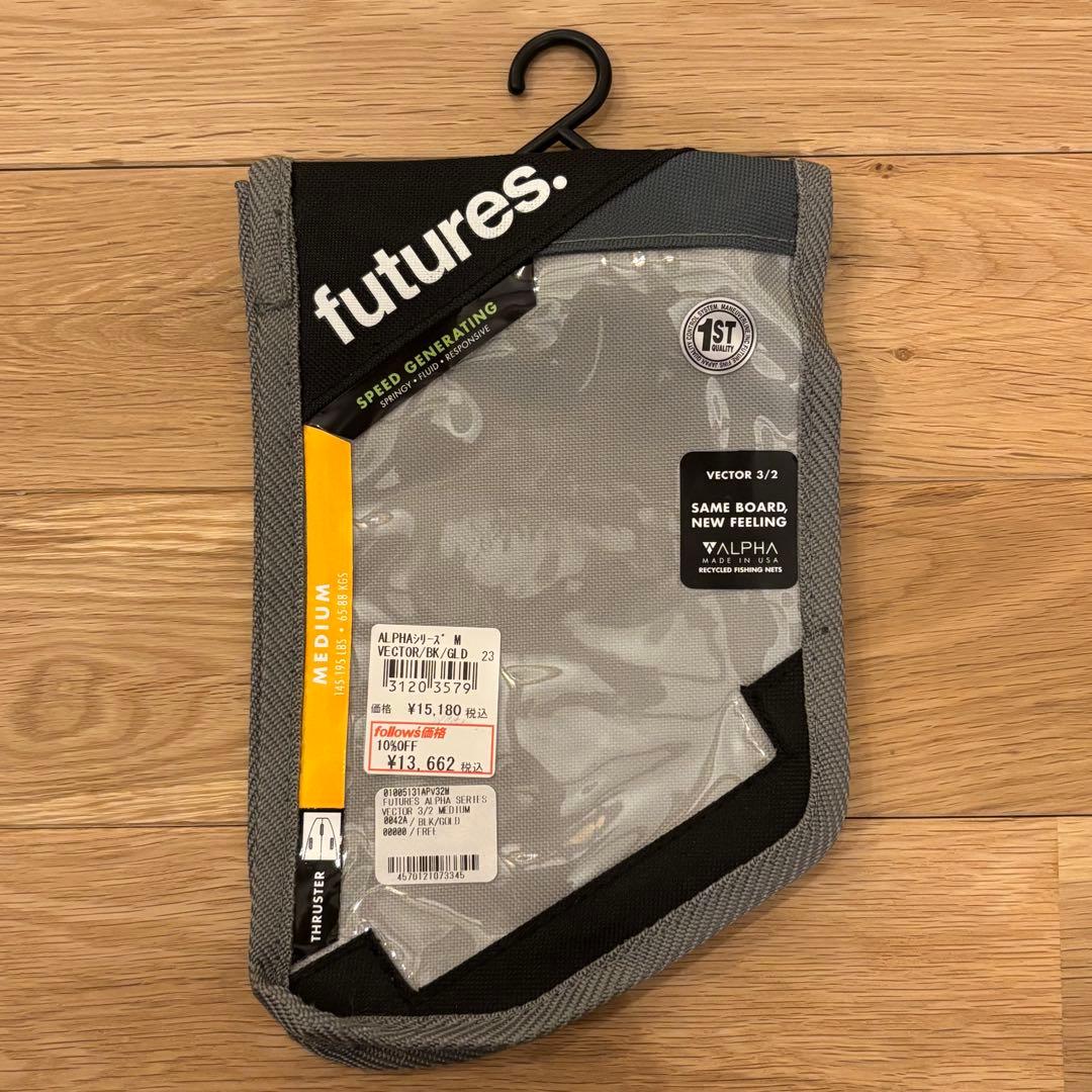 futures. 　フィン　ALPHA VECTOR 3/2 MEDIUM