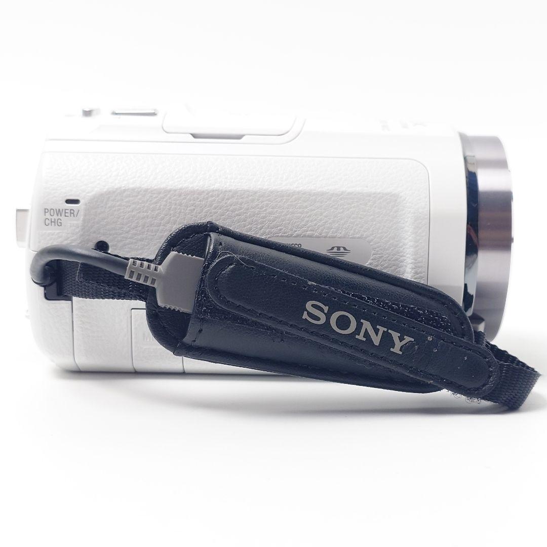 美品■SONY Handycam ハンディカム HDR-CX535 ホワイト