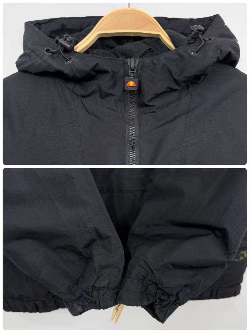 ellesse エレッセ ハーフジップ アノラックパーカー プルオーバー S72