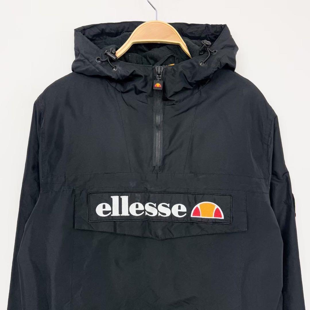 ellesse エレッセ ハーフジップ アノラックパーカー プルオーバー S72