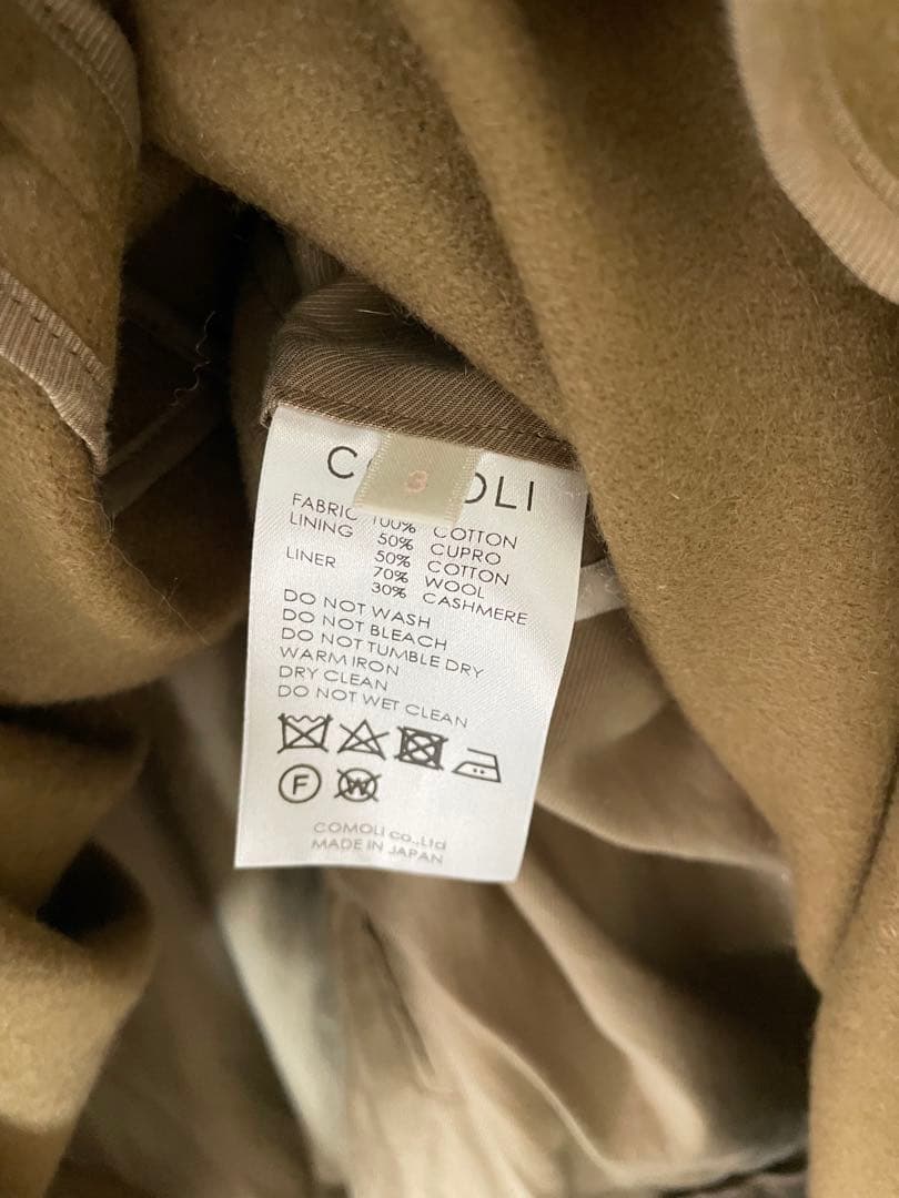 コモリ　タイロッケンコート　コットンギャバ　サイズ3