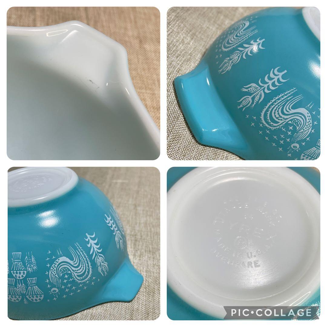 食器 Vintage Pyrex Butterprint Cinderella 4pc
