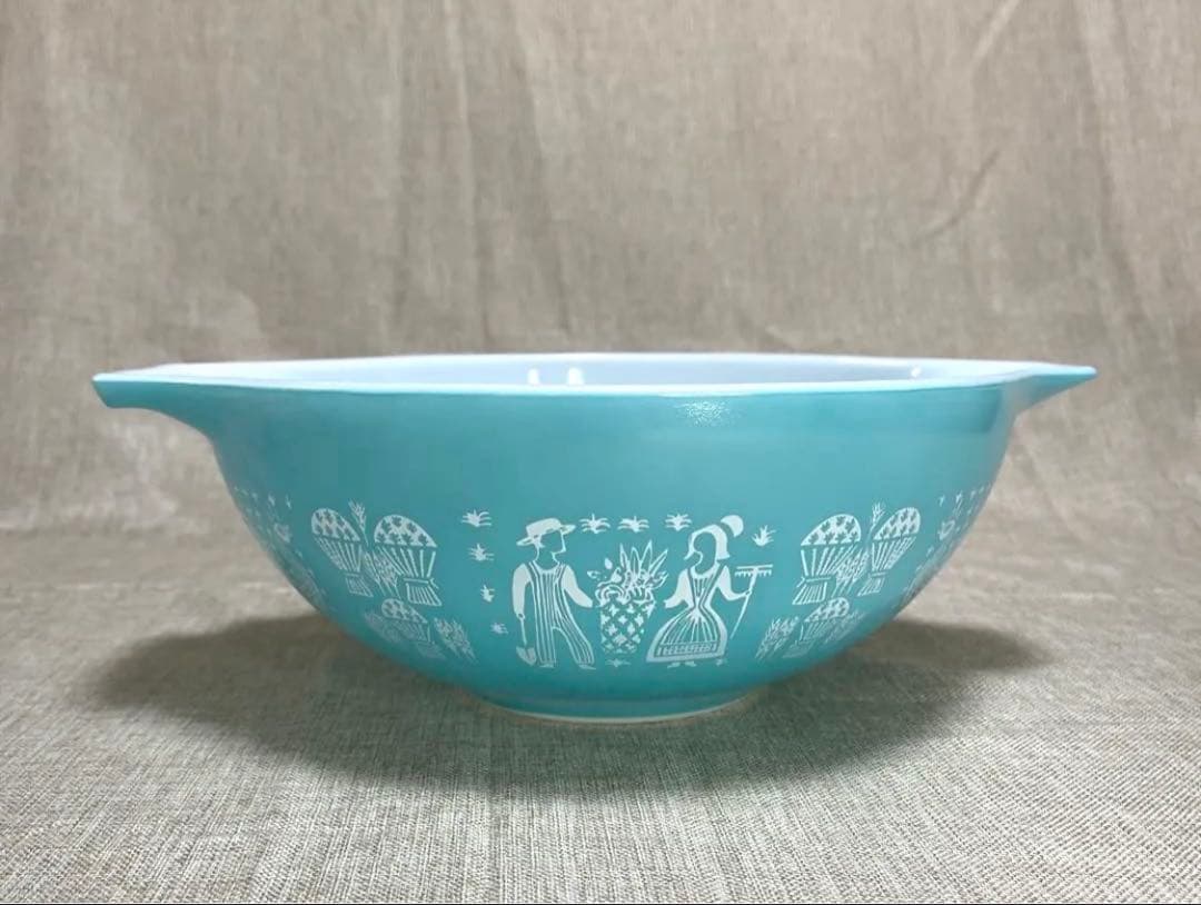 食器 Vintage Pyrex Butterprint Cinderella 4pc