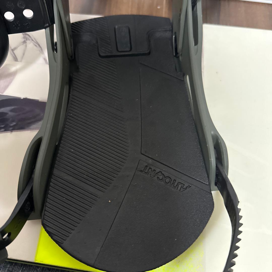 超美品 サロモン VILLAIN 153 バートン MALAVITA Mサイズ