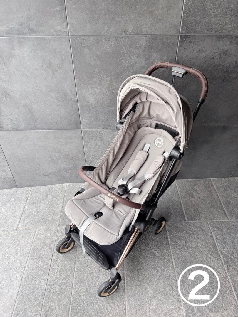 サイベックス COYA(コヤ) バンパーバー付き ベビーカー