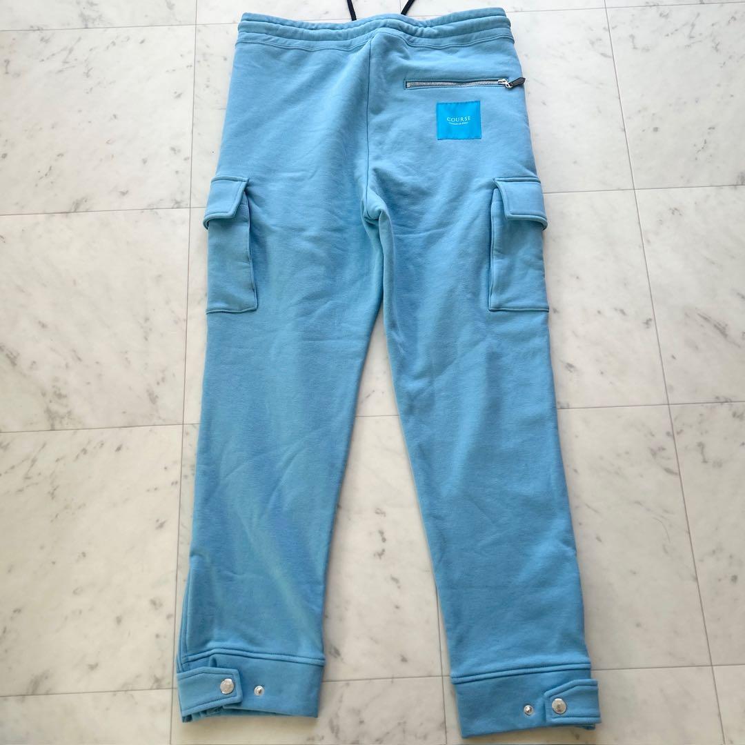 COURSE 2025AW ジャージ ブルゾン セットアップ ブルー 美品 48