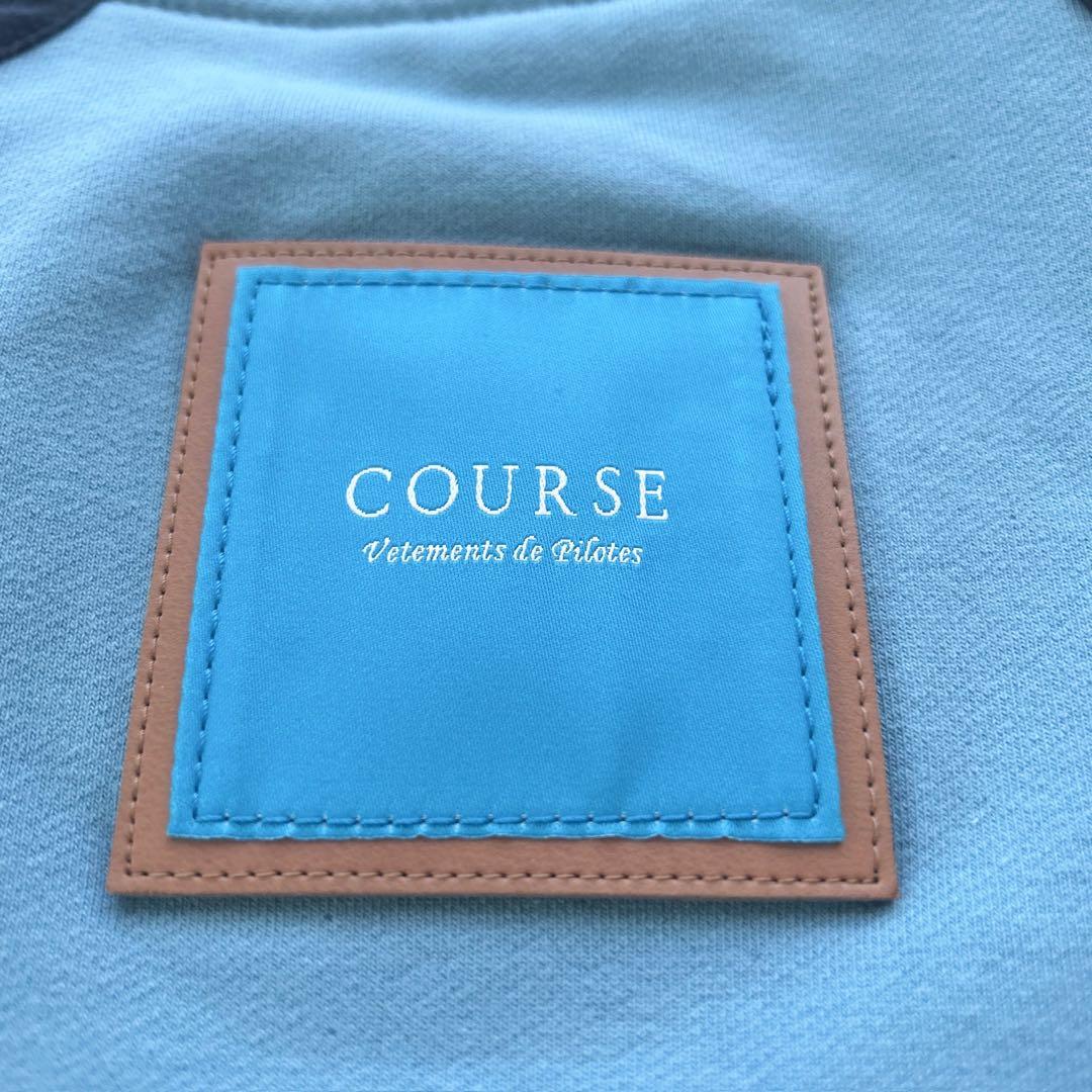 COURSE 2025AW ジャージ ブルゾン セットアップ ブルー 美品 48