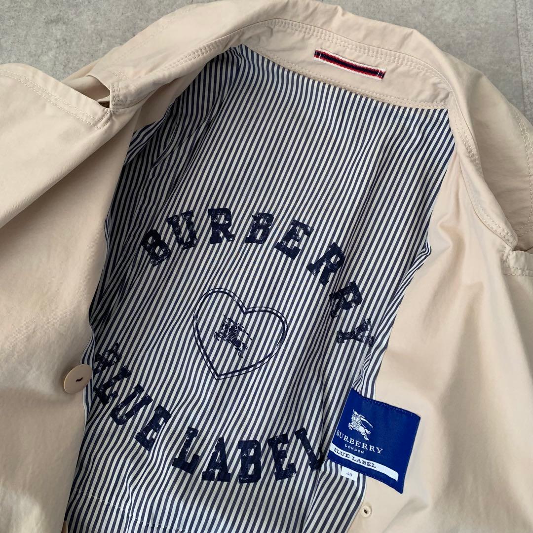 BURBERRY ブルーレーベル トレンチコート/size(40)/三陽