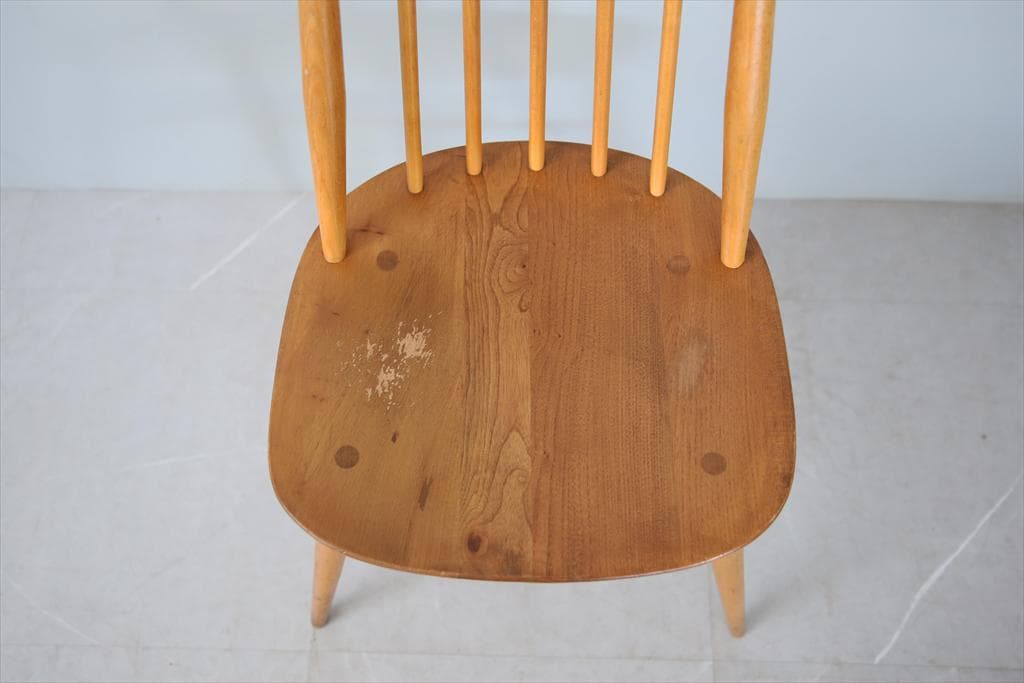 英国アンティークERCOLアーコールゴールドスミスチェア/イス(91-134-1