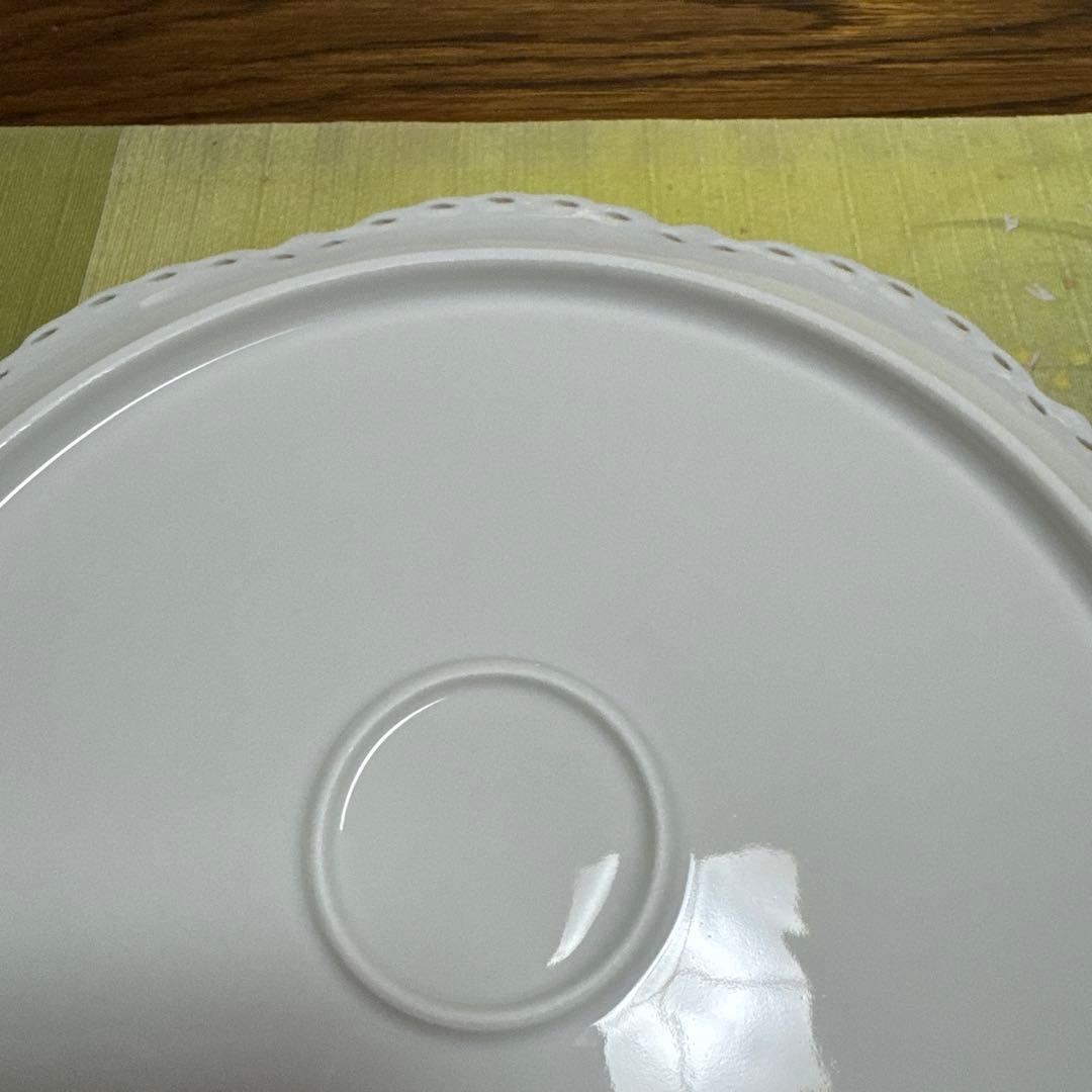 ロイヤルコペンハーゲン　ブルーフルーテッド　フルレース　フラワーディッシュ