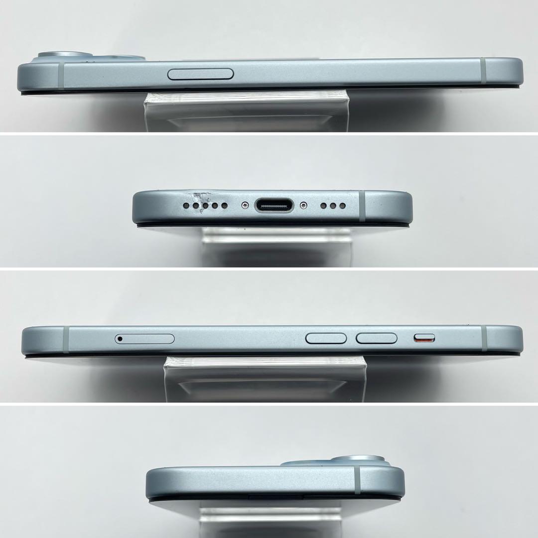 iPhone 15 128GB 大容量バッテリー新品100% SIMフリー