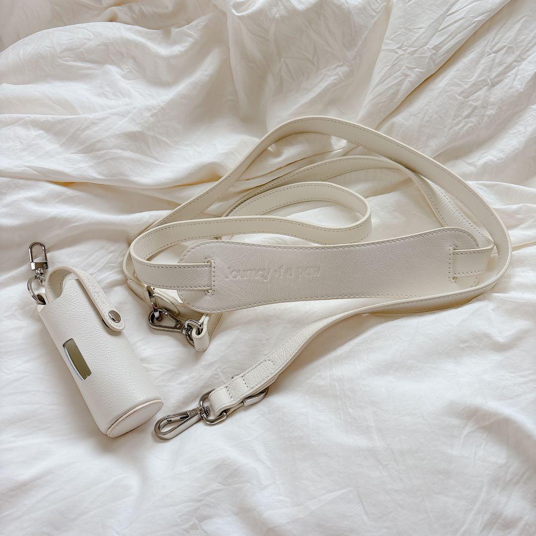 【pawdea】本革製ハンズフリーマルチリード & マナーポーチのset