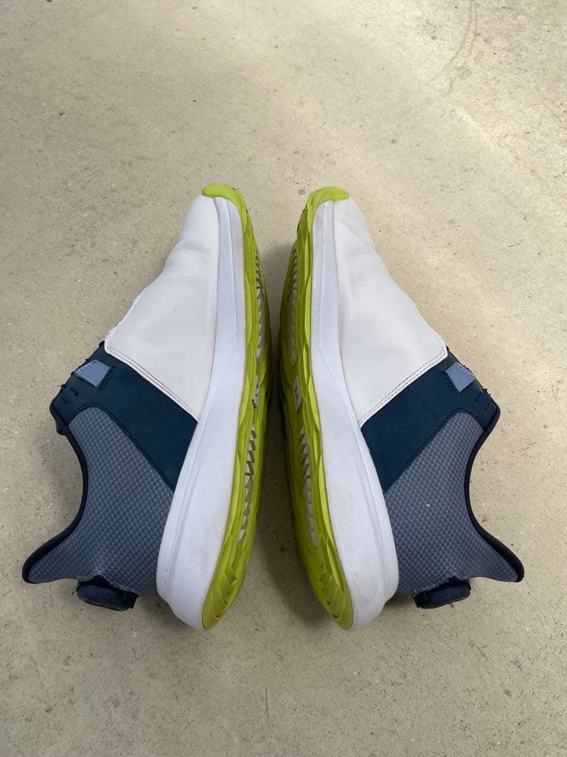 FootJoy プロライトボア　25.5 ホワイト/ネイビー ゴルフシューズ