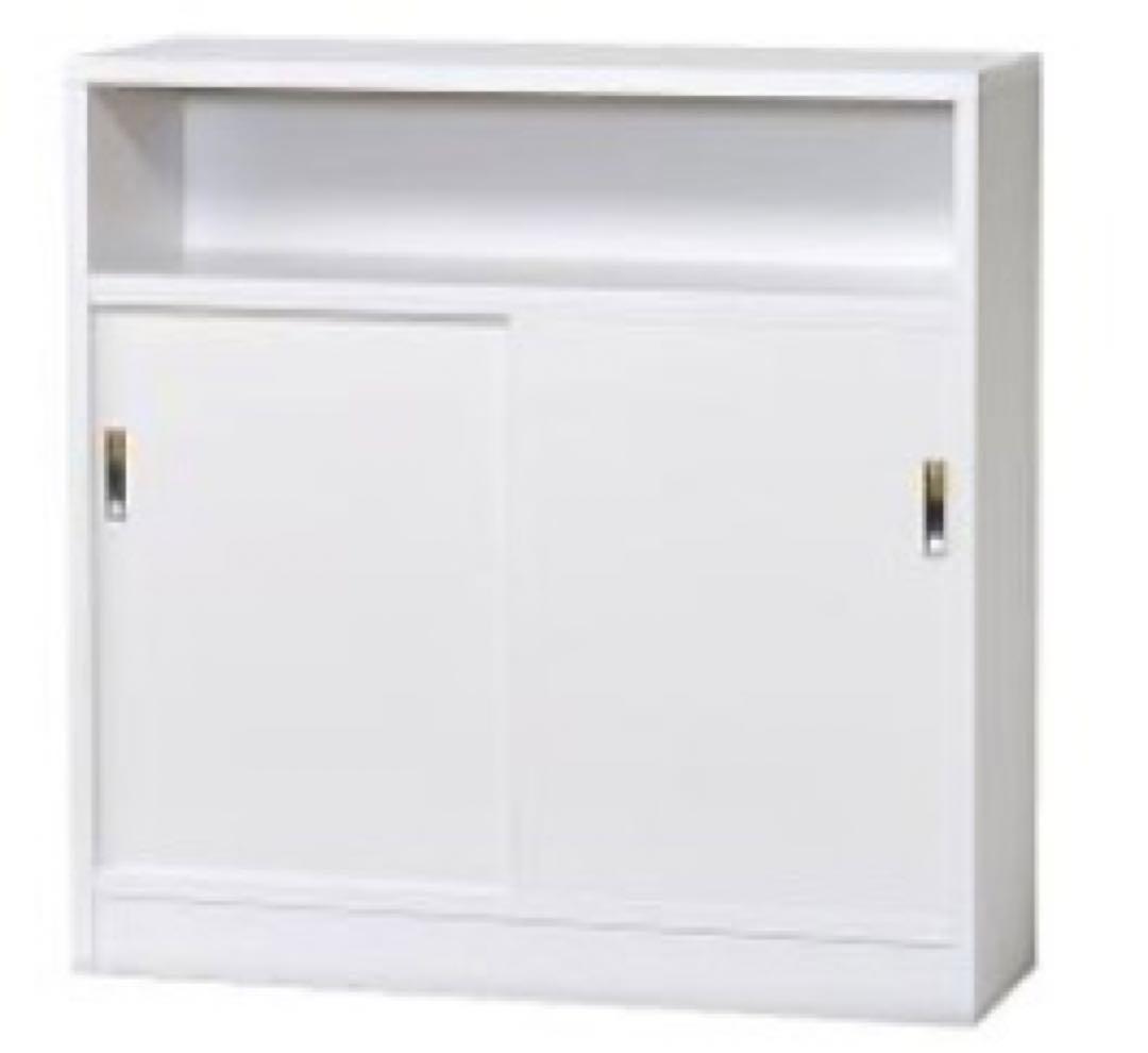 ナナ　1点 引き戸 カウンター下収納 奥行28.5 高さ90 幅90