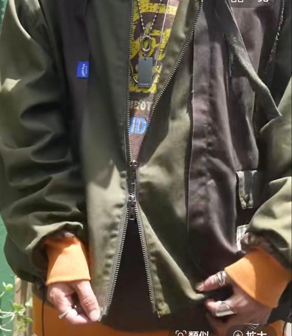 ニコアンド[be with M] Misayoミリリメイクジャケット　カーキ