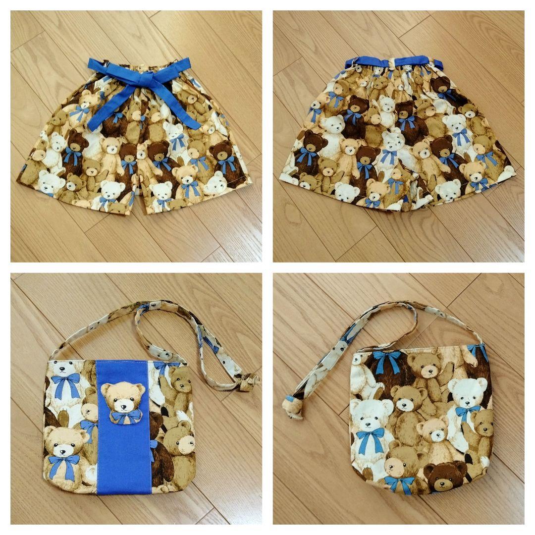 【未使用含む】ハンドメイド ワンピース＆スカート＆ポシェット等8点セット