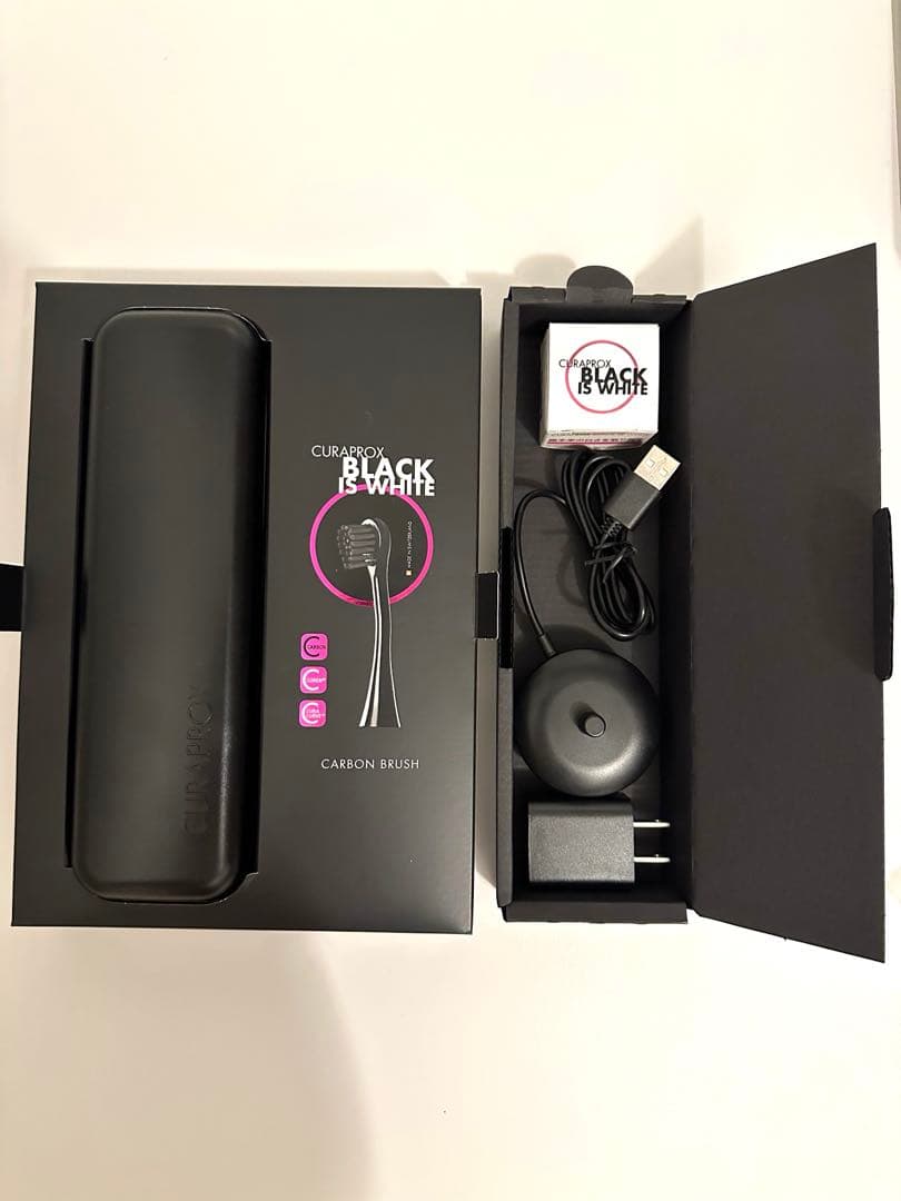 CURAPROX（クラプロックス）ブラックイズホワイト 音波電動歯ブラシ