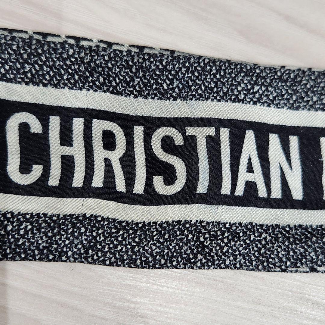 Christian Dior ディオール スカーフ ミッツァ 千鳥格子