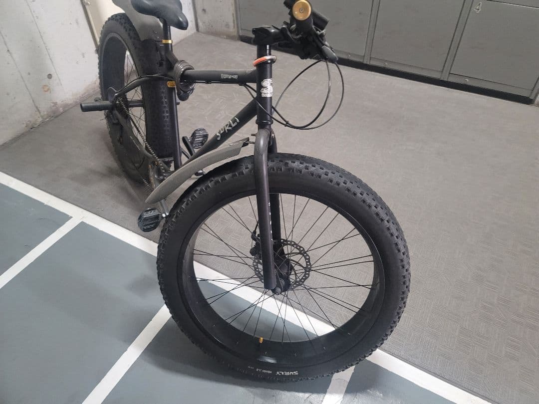 ファットタイヤ ビーチクルーザー ブラック