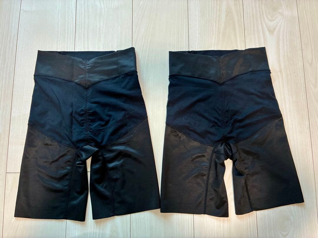 ブラデリスニューヨーク　桃ソフトサポートガードル　ブラック　Mサイズ　3枚セット