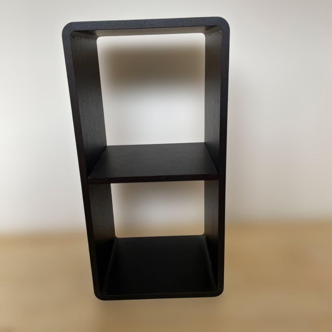 日進木工 ブリック・ブロック ボックス700 仕切り付きブラック　SEMPRE