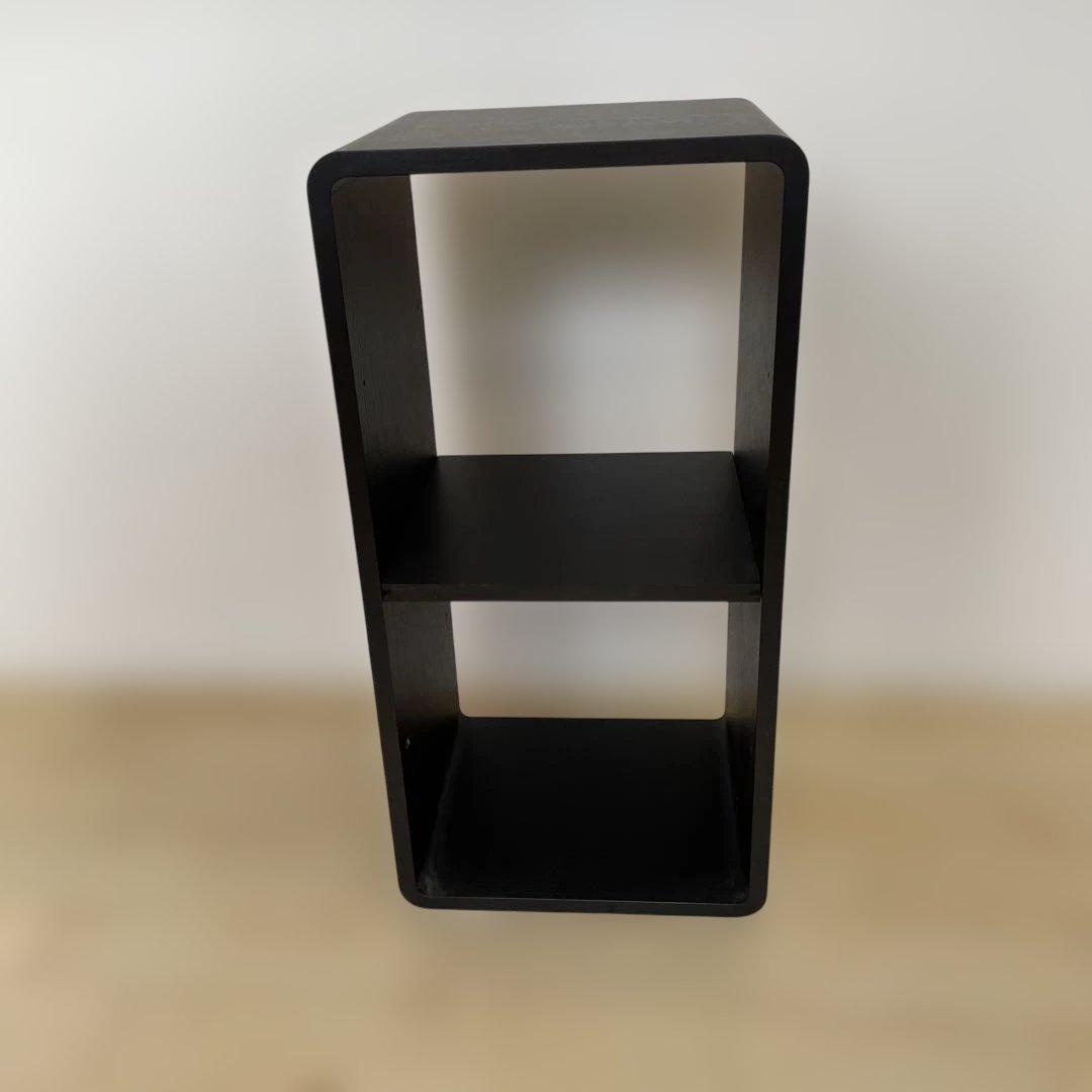 日進木工 ブリック・ブロック ボックス700 仕切り付きブラック　SEMPRE