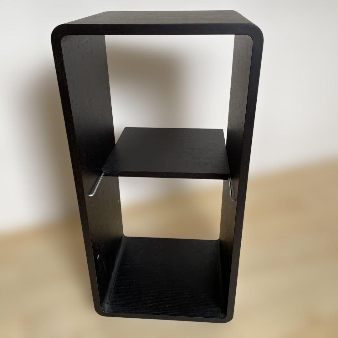 日進木工 ブリック・ブロック ボックス700 仕切り付きブラック　SEMPRE