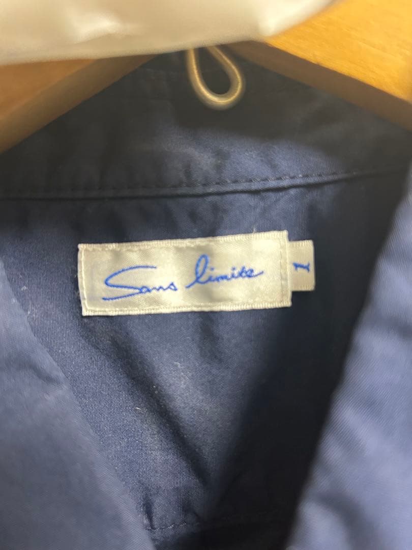 Sans limite ボックスレギュラー 2本針 NAVY size1 新品