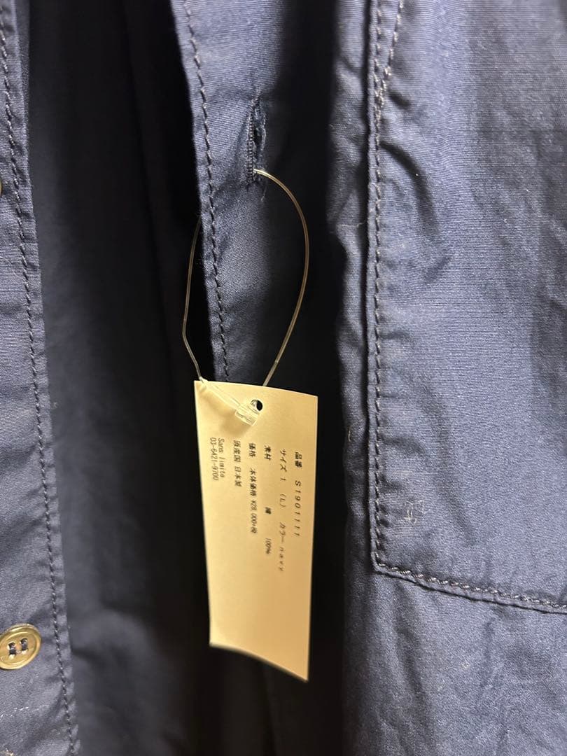 Sans limite ボックスレギュラー 2本針 NAVY size1 新品