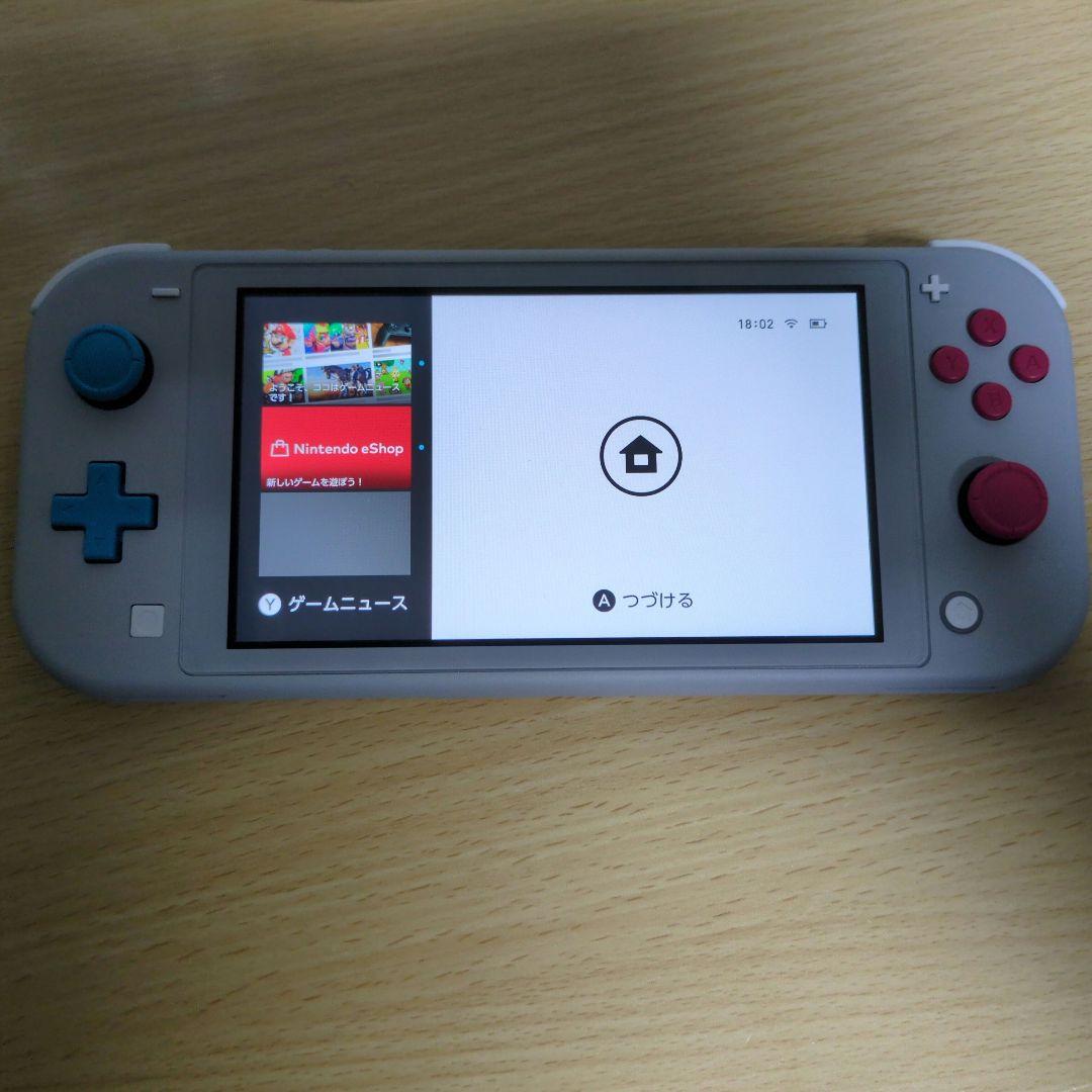 任天堂Switchライト本体(sdカード付き＆充電器付き)