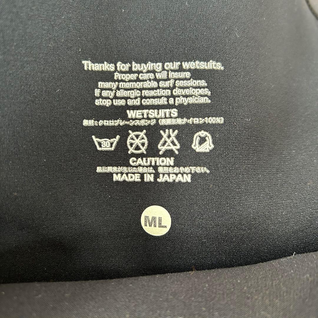 cyber ウェットスーツ ノンジップフルスーツ　セミドライ　ML サーフィン