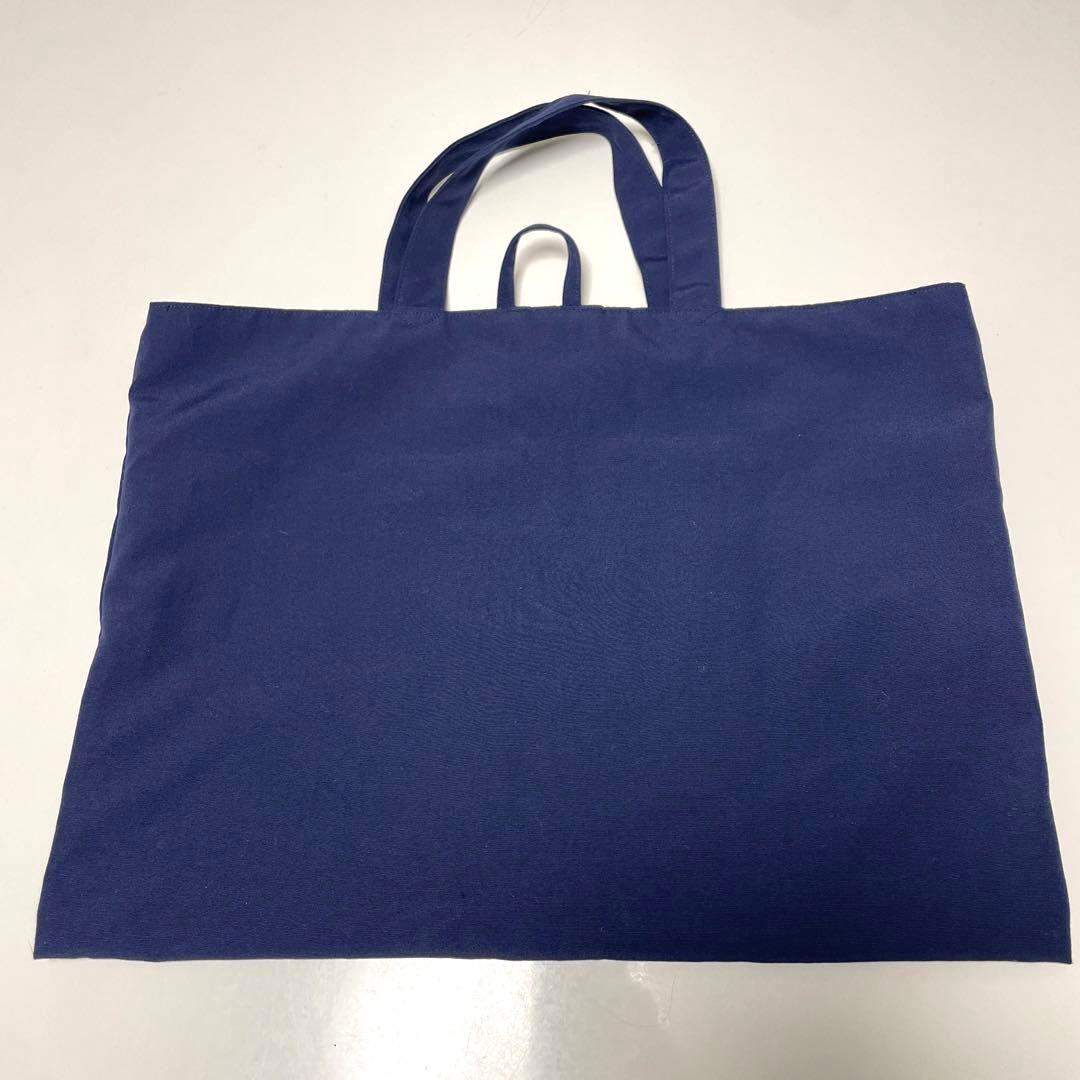 【美品、レア商品】♡familiar ファミリア　トートバッグ　ネイビー♡