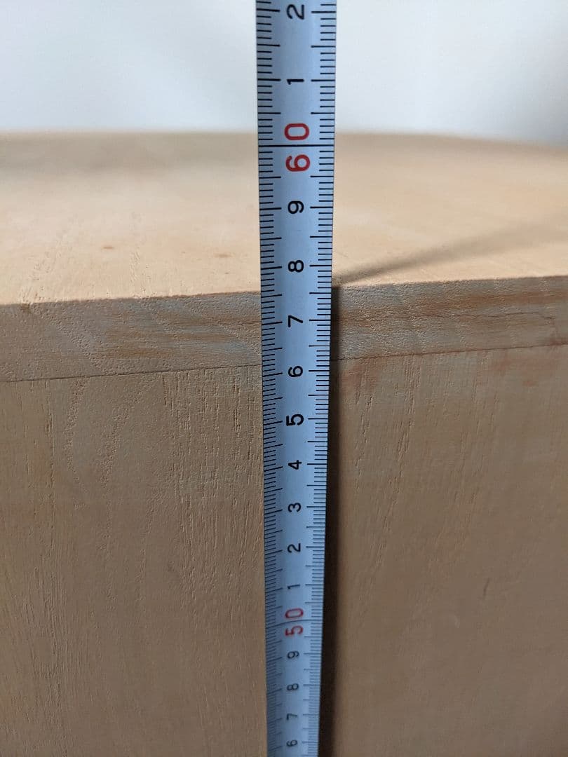 押入れ収納 総桐タンス　引出し3段4個 天然木(桐無垢材）キャスター付き