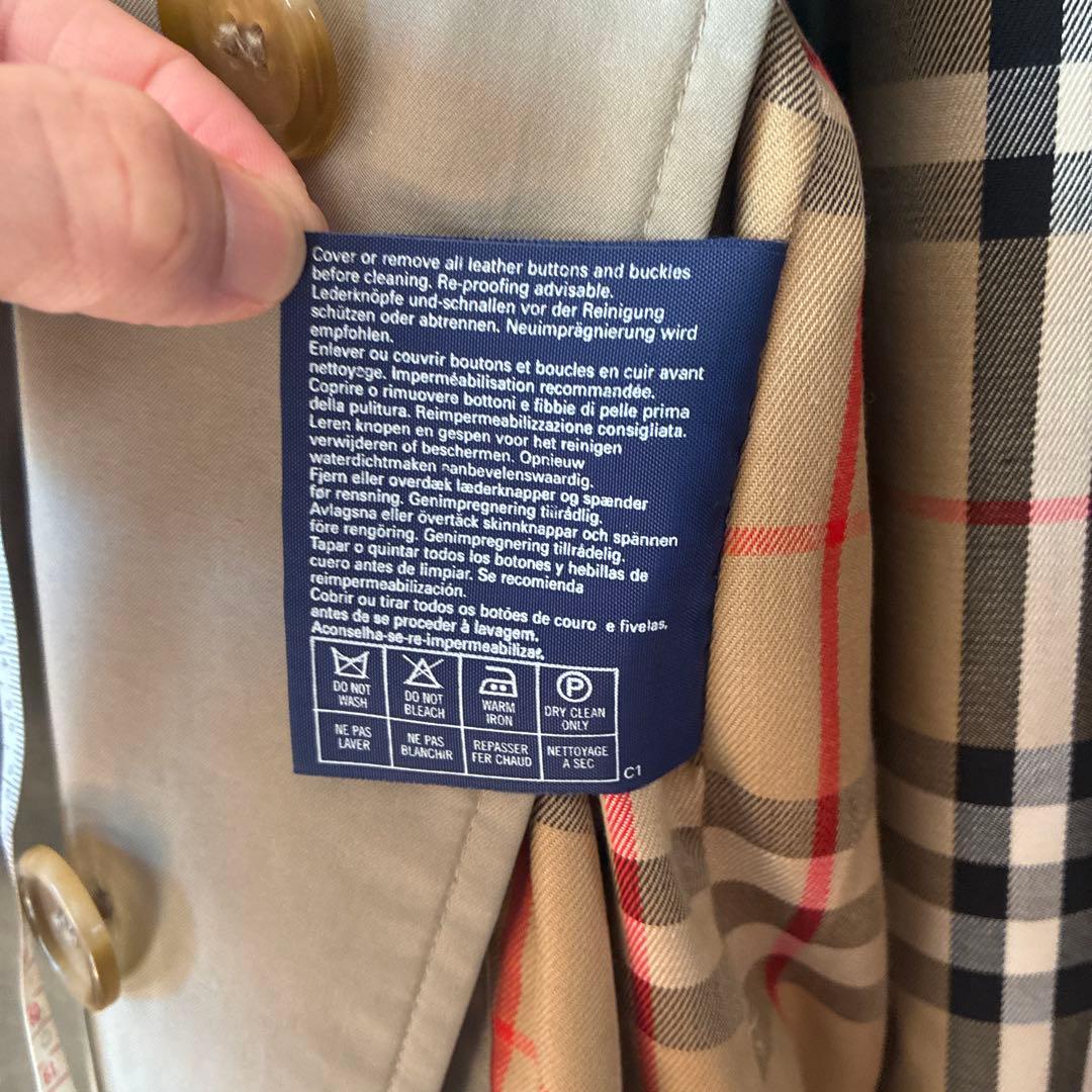 バーバリーズBurberrys ステンカラーコート　イングランド ビンテージ