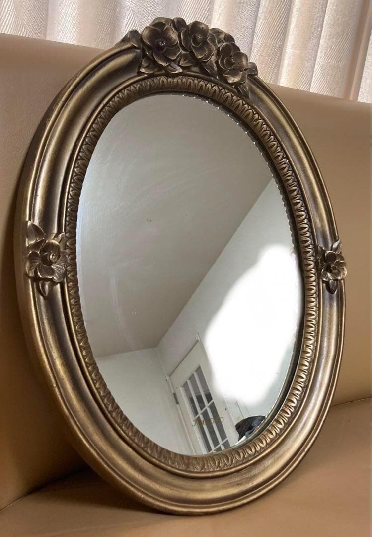 資生堂　SHISEIDO 壁掛け式鏡　アンティーク　ノベルティ